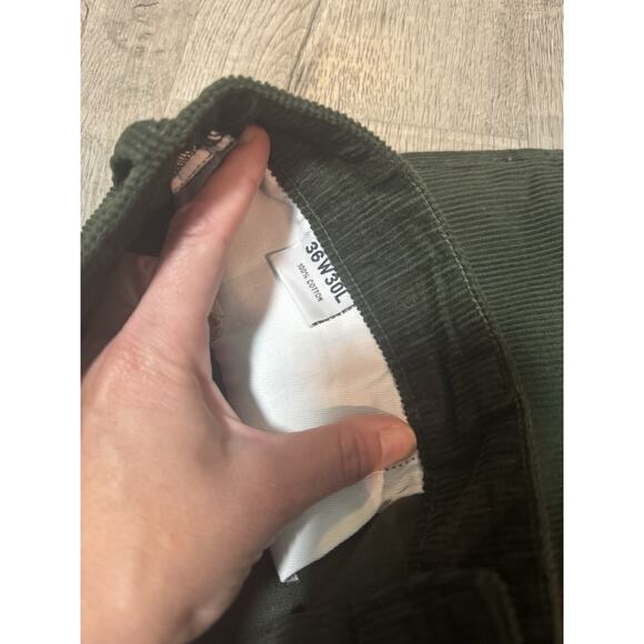 Madcap England NWT Mens Green Corduroy Pants 36x30 - Picture 6 of 8